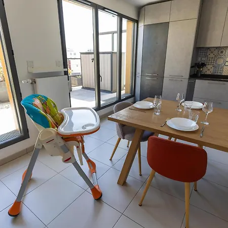 Duplex Terrasse Parking - Paris Montreuil Apartment Montreuil (Seine-Saint-Denis)